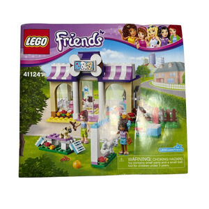 LEGO Friends Instructions Manual Only – 41124 Heartlake Puppy Daycare Booklet